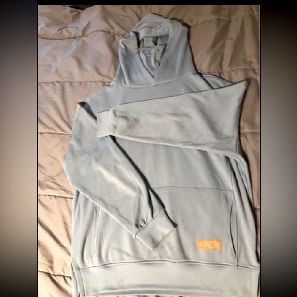 BJHG Blue Oversize Hoodie Large